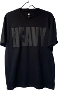 heavy black